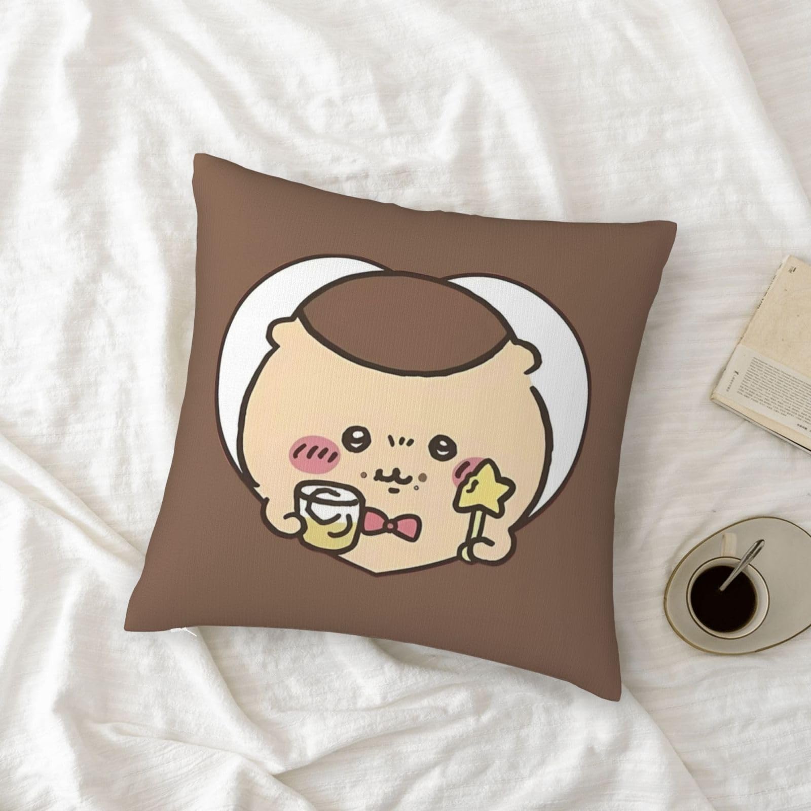 Amazon.co.jp: クッションカバー ちいかわ くりまんじゅう 座布団